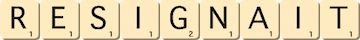 resignait