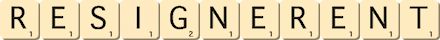 resignerent