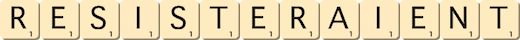 resisteraient