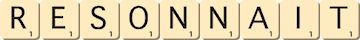 resonnait