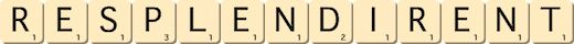 resplendirent resplendirent