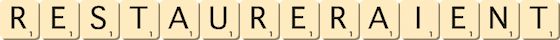 restaureraient restaureraient