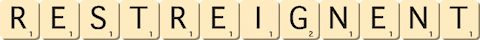 restreignent