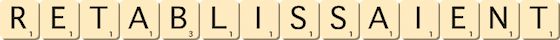 retablissaient