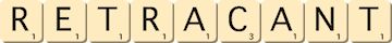 retracant