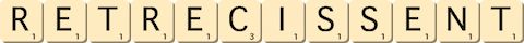 retrecissent
