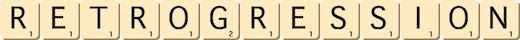retrogression
