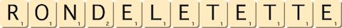rondelet--ette