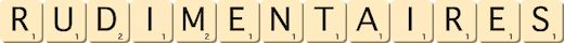 rudimentaires