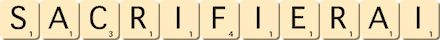 sacrifierai