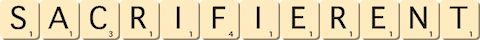 sacrifierent