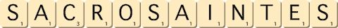 sacro-saintes
