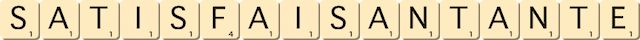 satisfaisant--ante
