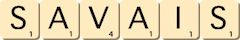savais savais