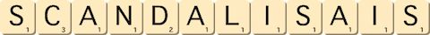 scandalisais
