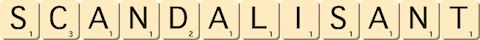 scandalisant scandalisant