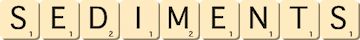 sediments sediments