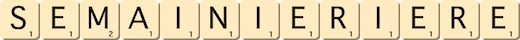 semainier--iere
