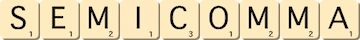 semi-comma