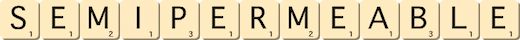 semi-permeable