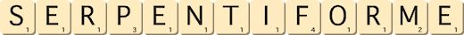 serpentiforme serpentiforme