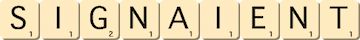 signaient signaient