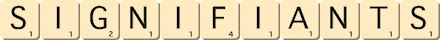 signifiants signifiants