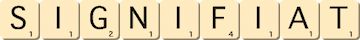 signifiat signifiat