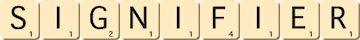signifier