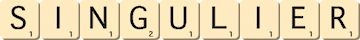 singulier