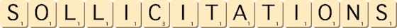 sollicitations