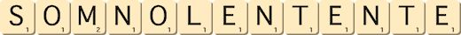 somnolent--ente