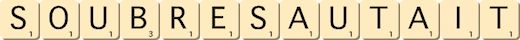 soubresautait