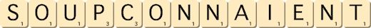soupconnaient