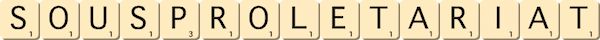 sous-proletariat