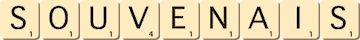souvenais