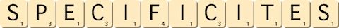 specificites specificites