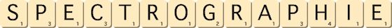 spectrographie spectrographie
