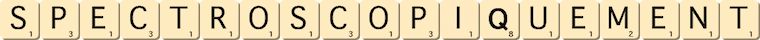 spectroscopiquement