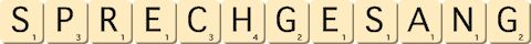 sprechgesang