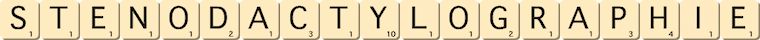 stenodactylographie stenodactylographie
