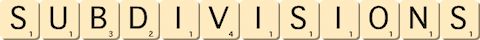 subdivisions subdivisions