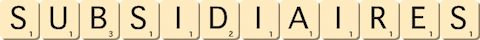 subsidiaires