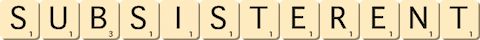 subsisterent