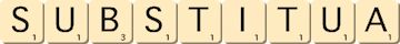 substitua