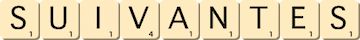 suivantes