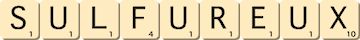 sulfureux