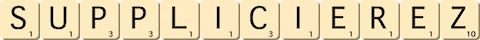 supplicierez