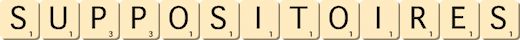 suppositoires