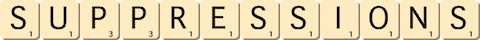 suppressions